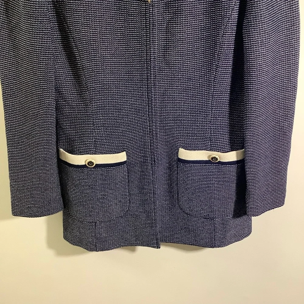 St. John By Marie Gray Santana Knit Blazer Skirt Set